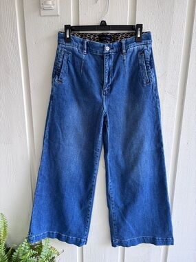 Risen Wide Leg Ankle Crop Jean